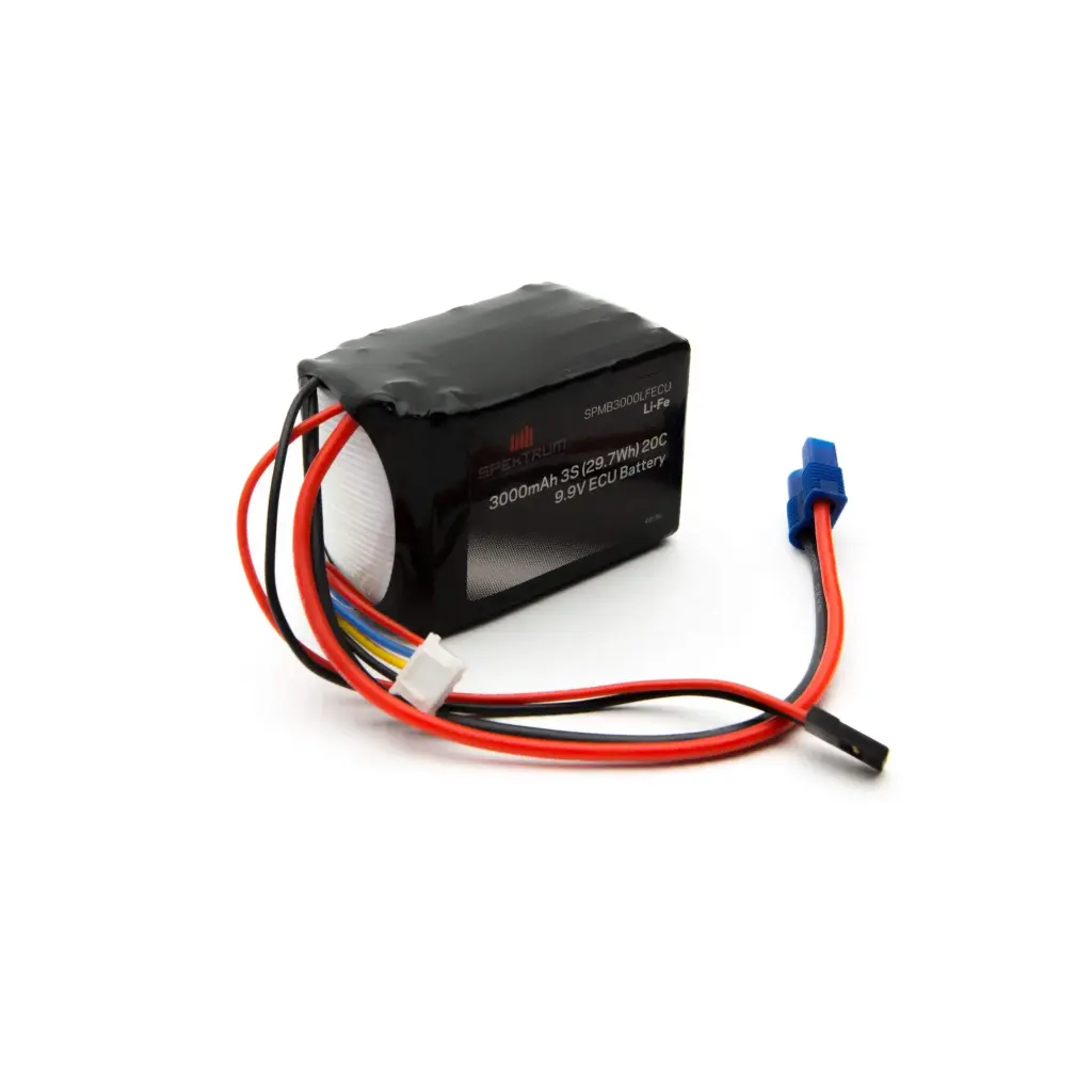 Spektrum 3000mAh 3S 9.9V Li-Fe ECU Batería