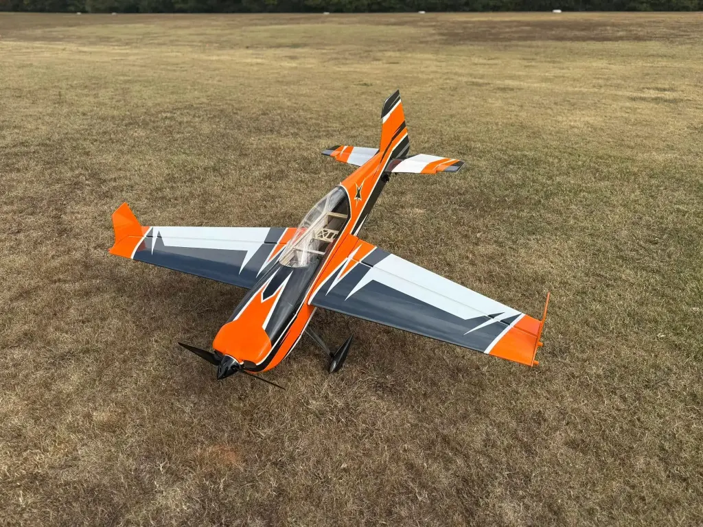 61" Raven PNP  Orange edge wing