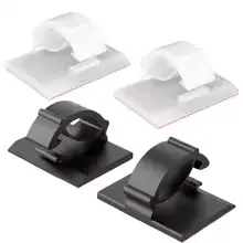 Clips organizadores negro 30 pcs