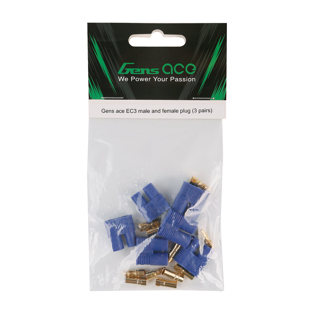 Conector EC3 Macho 5 pcs