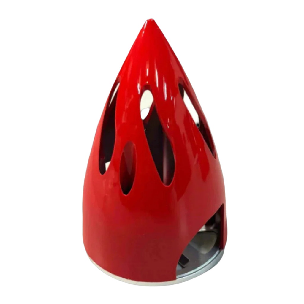 Spinner 3" Electric Red
