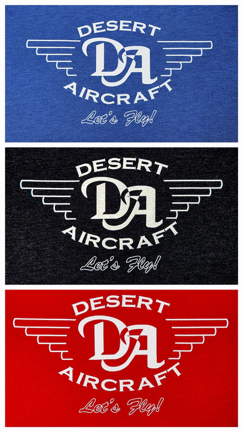 DA "Lets Fly" Shirt Medium Black