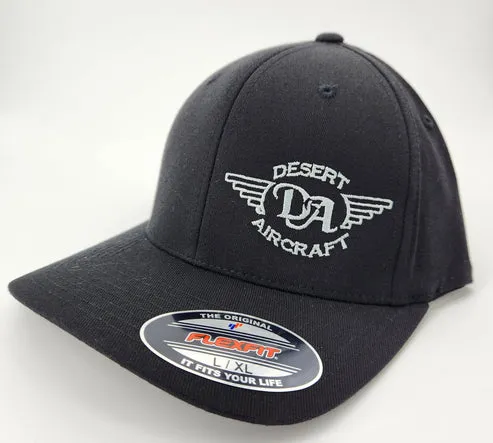 DA Flex Fit Hats - Black S/M