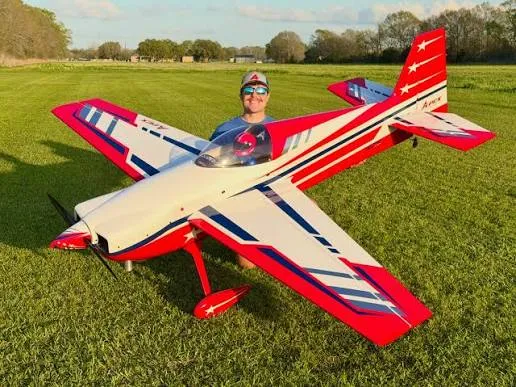 Apex 116" Laser ARF Red/White