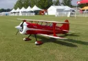 Legacy - 85" Muscle Bipe - Red/white - 3 CYLINDER