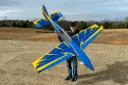 EF - 85" Turbo Raven - Yellow / Blue