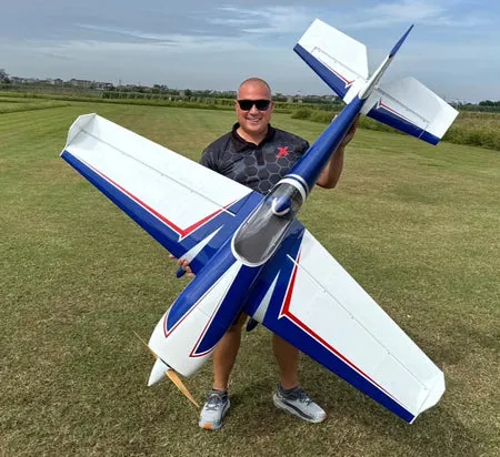 EF - 75" Extra 260 - Blue/White