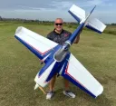 EF - 75" Extra 260 - Blue/White