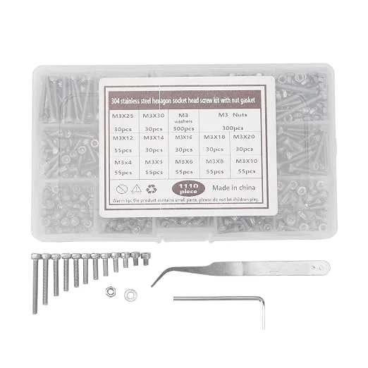 Caja de Tornillos M3 1110 pcs