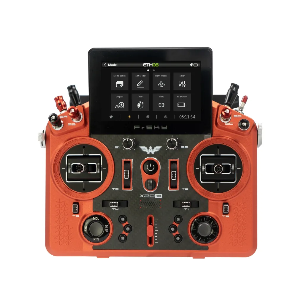 [FRS-X20PRO-AW-ORRED] X20Pro AW Plain Orange Red (Only radio) FRSKY