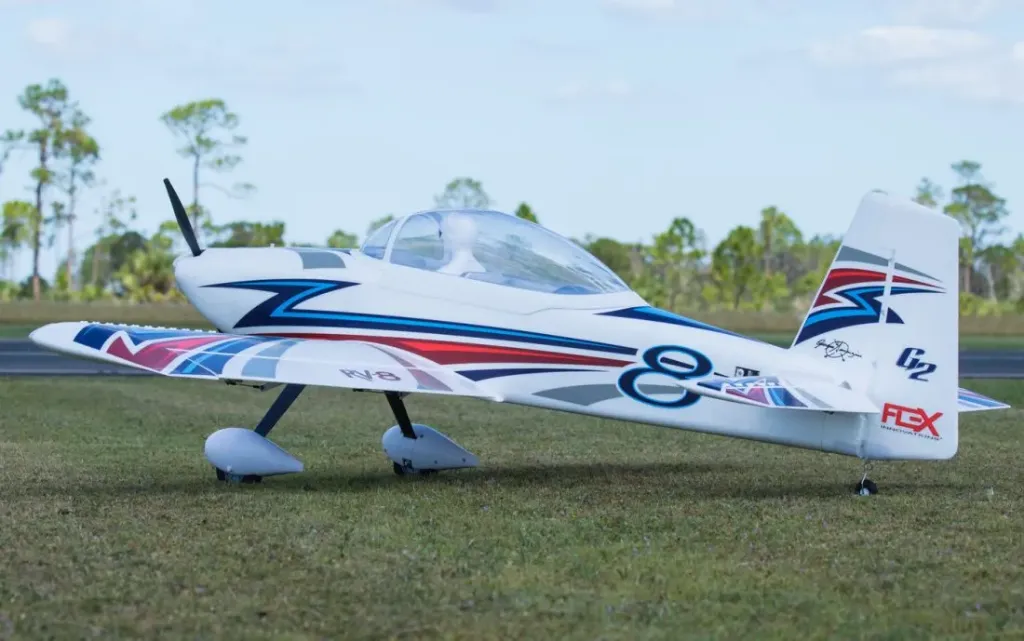 RV-8 60E G2 Super PNP (Red/White/Blue, Day) FLEX