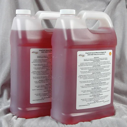 KingTech Red Dyed Special Blend Turbine Oil, 2 Gallons