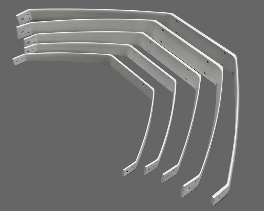 EF Painted CF Landing Gear White 114-125in Airframes EF