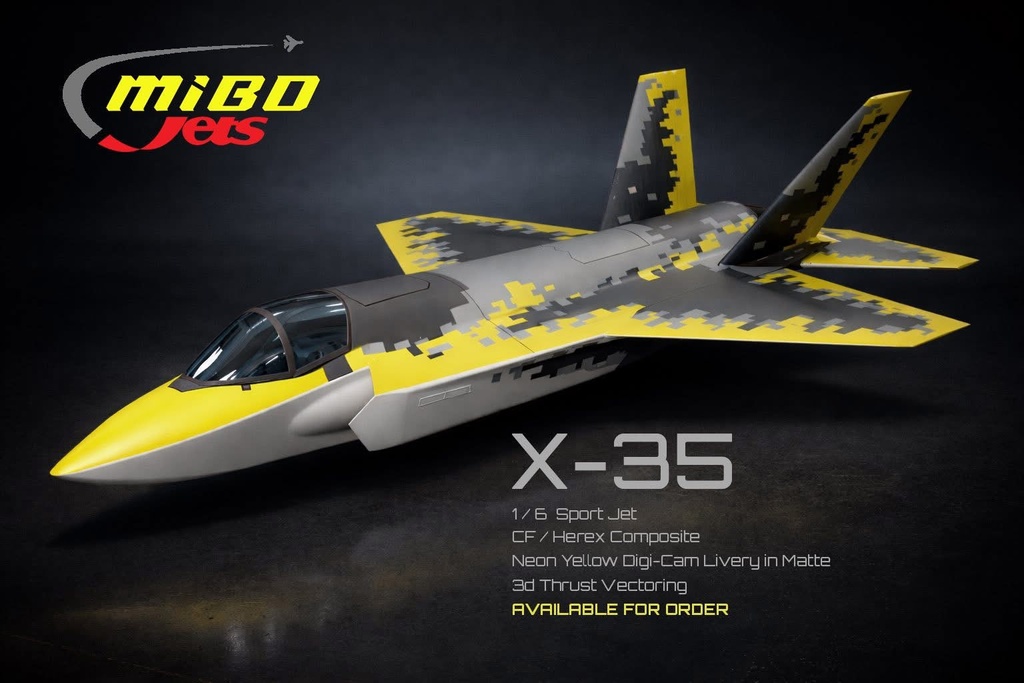 Mibo Jets X-35 Signal Digital Camo ARF